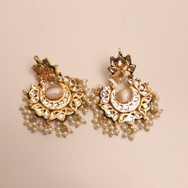Golden Glow Earring (White) - Image 3