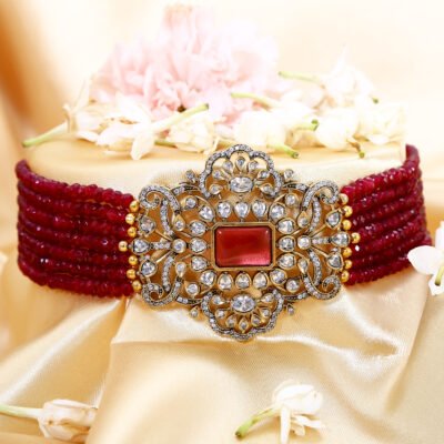 Anmol Allure (Mehroon)
